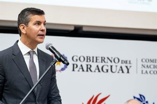 El presidente de Paraguay, Santiago Peña.