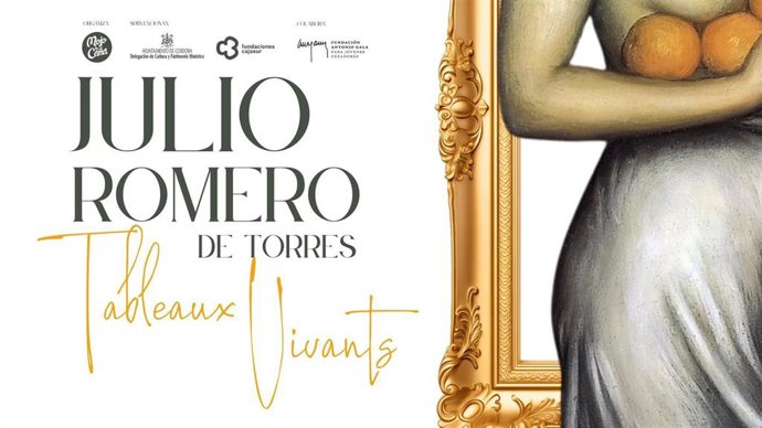 Imagen promocional del espectáculo 'Julio Romero de Torres: Tableaux Vivants'.