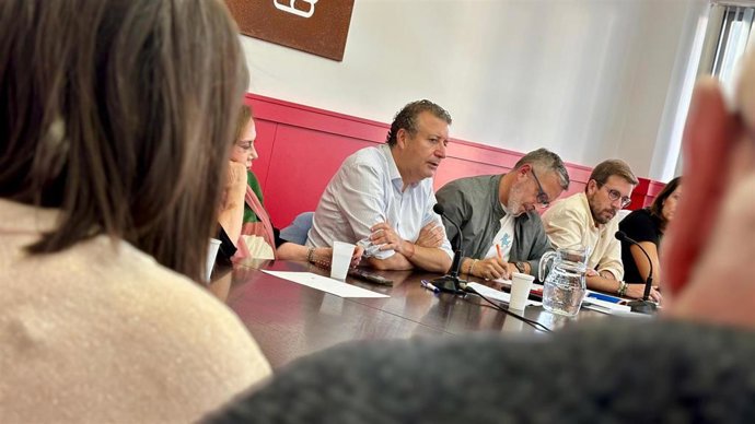 El secretario general del PSOE de Sevilla, Javier Fernández.