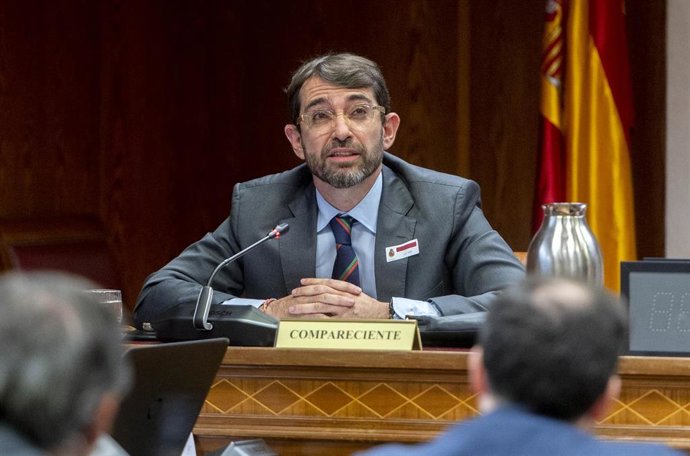 Archivo - El exviceconsejero canario de la Presidencia y ex jefe de gabinente del ministro Ángel Víctor Torres, Antonio Olivera, durante su comparecencia en la comisión por el ‘caso Koldo’ del Senado, a 5 de marzo de 2025, en Madrid (España).