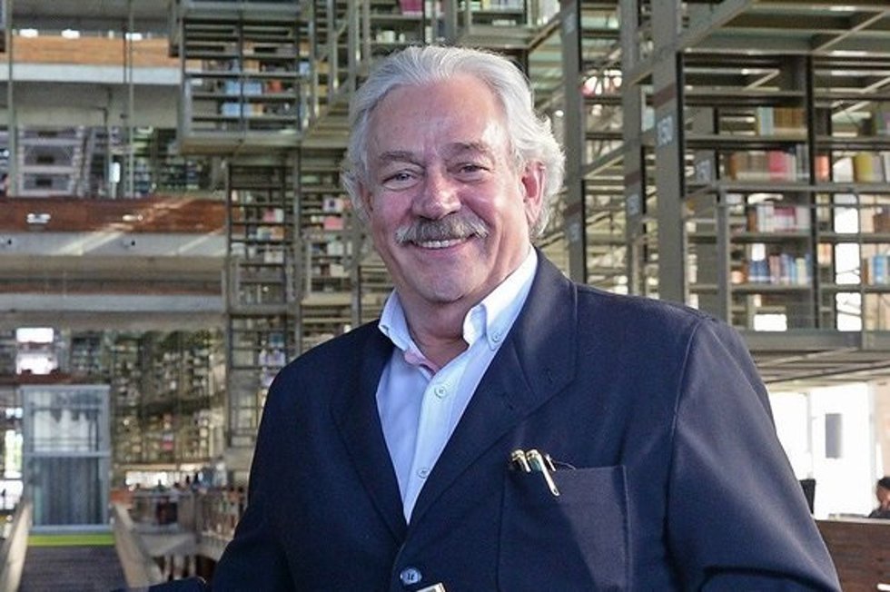 El autor mexicano Gonzalo Celorio.