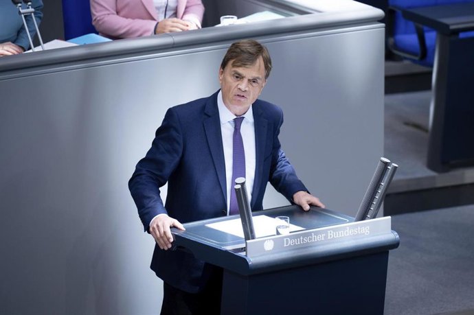 Archivo - El portavoz parlamentario de AfD en el Bundestag o Cámara Baja del Parlamento alemán, Bernd Baumann