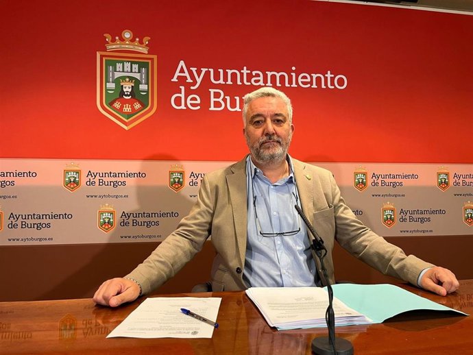 El concejal de Medio Ambiente del Ayuntamiento de Burgos, Carlos Niño.