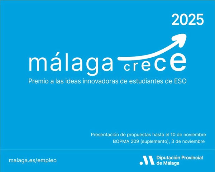 La Diputación abre la convocatoria para premiar ideas innovadoras de estudiantes de ESO