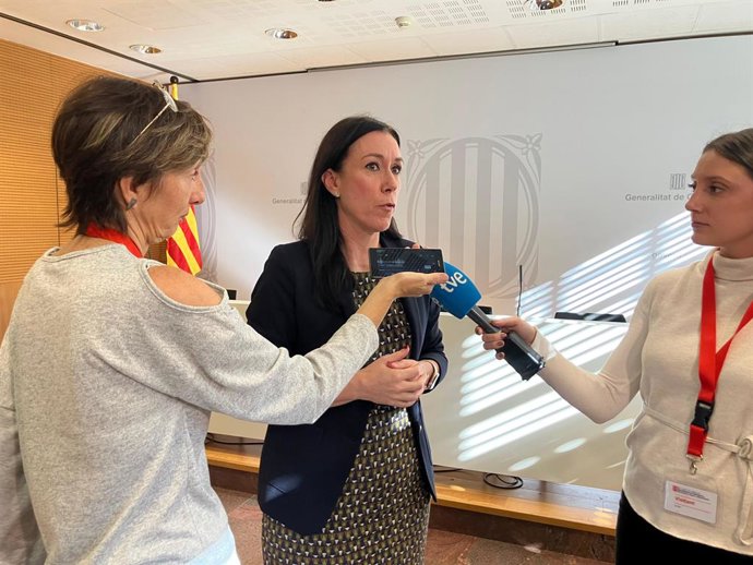 La directora general de Agricultura y Ganadería de la Generalitat, Rosa Altisent.