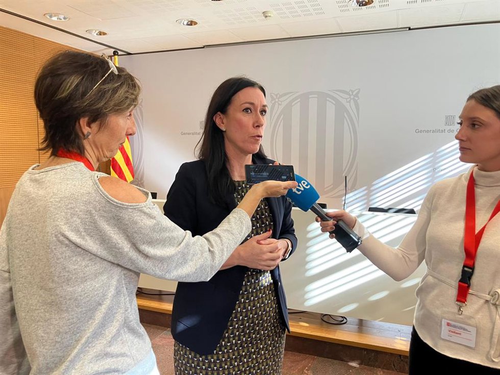 La directora general de Agricultura y Ganadería de la Generalitat, Rosa Altisent.
