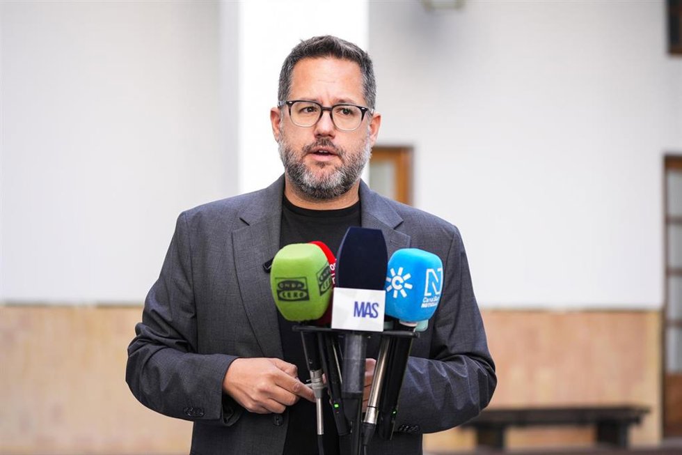 El portavoz de Adelante Andalucía, José Ignacio García, en una imagen de archivo. 