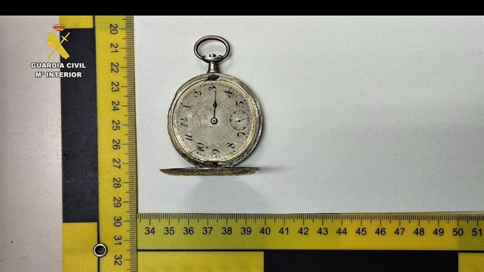 Uno de los objetos recuperados.