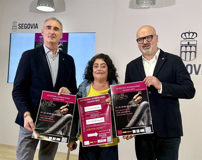 Un momento de la presentación del Festival Paladio Arte.