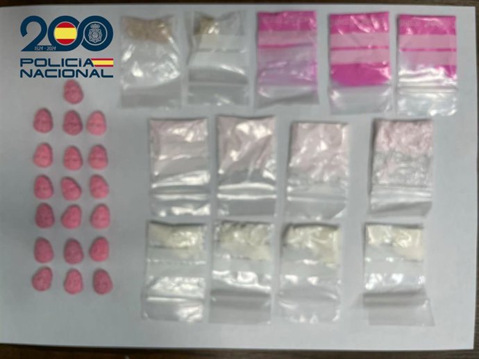 Drogas intervenidas a un joven en los alrededores de un festival de música en Palma.