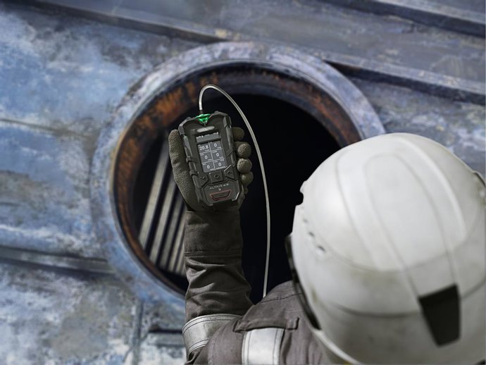 The ALTAIR io 6 Multigas Detector will be the newest addition to the MSA Connected Work Platform. This six-gas detector is ideal for confined space monitoring and sampling applications, and it will be MSA’s first cellular-connected gas detector featuring 
