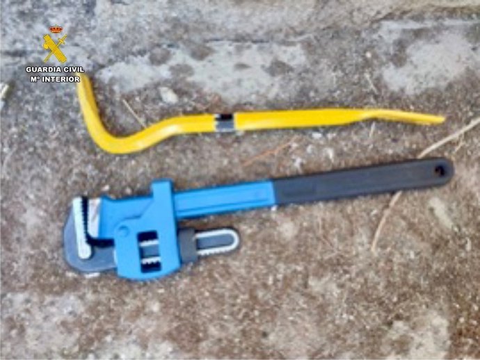 Herramientas utilizadas en los robos