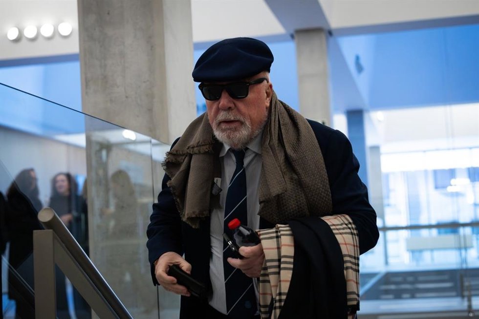 El comisario jubilado José Manuel Villarejo antes de declarar en calidad de testigo ante la titular de la Sección de Instrucción Especializada número 2 de la Batllía de Andorra que instruye la 'Operación Catalunya'