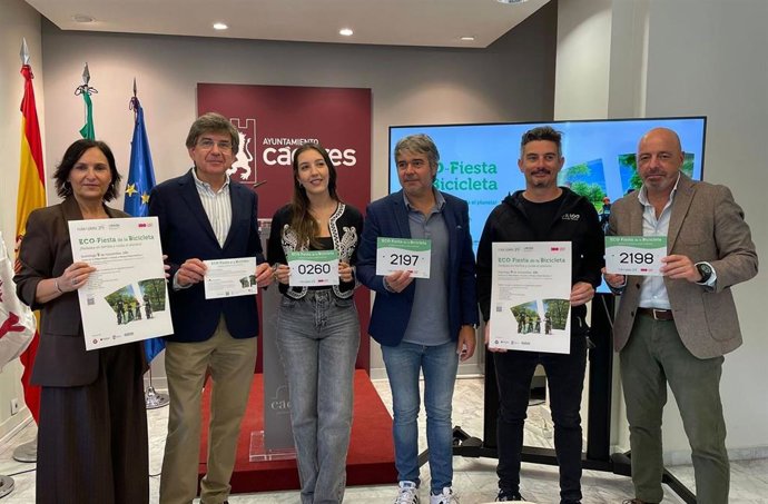 Presentación de la ECO-Fiesta de la Bicicleta de Cáceres