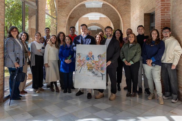 Presentación de una campaña del Ayuntamiento de Sevilla para prevenir adicciones con foco en el uso excesivo de pantallas entre jóvenes