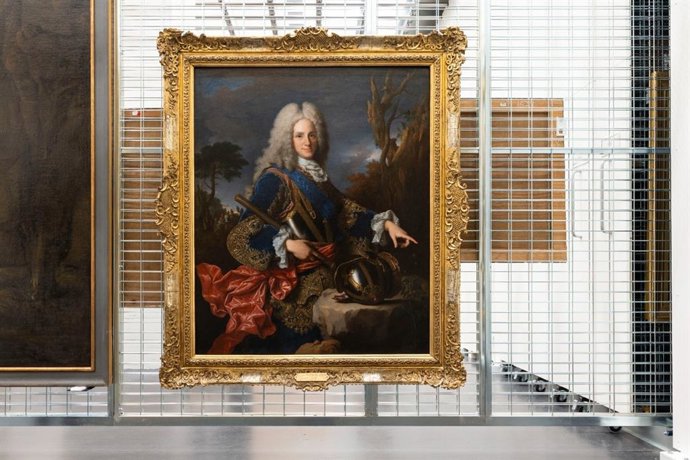 El retrato 'Felipe V, rey de España' de Jean Ranc.