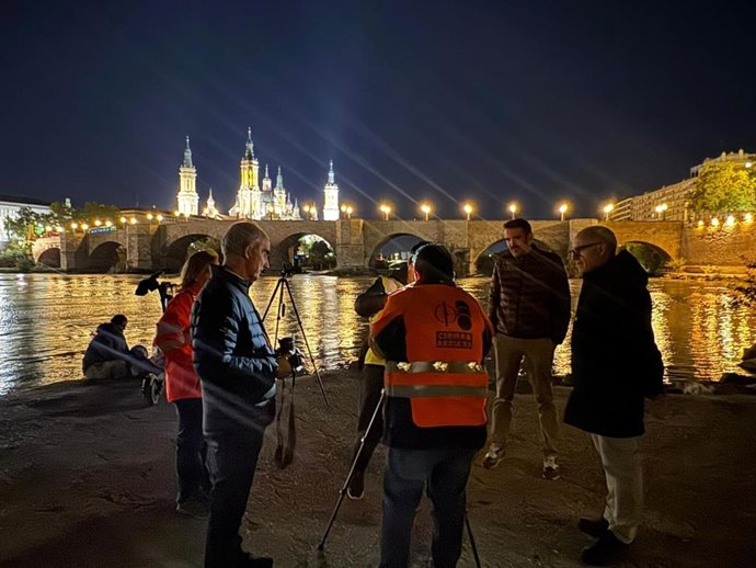 Zaragoza mide su contaminación lumínica antes de implantar el proyecto Reluzes para transformar el alumbrado público