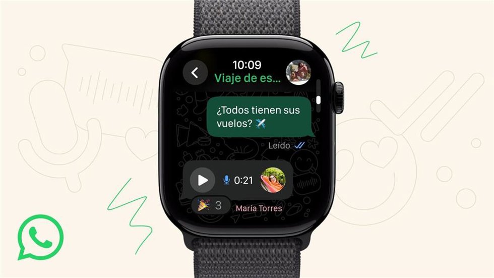 La aplicación de WhatsApp para Apple Watch