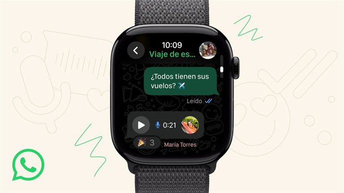 O aplicativo WhatsApp para Apple Watch