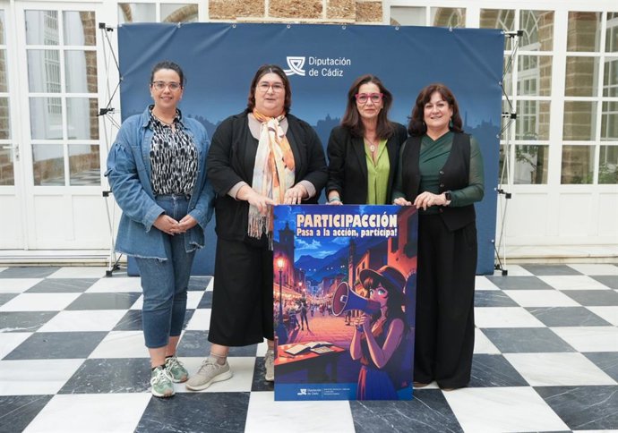 Ana Moreno presentando una nueva edición del programa ParticipAcción.