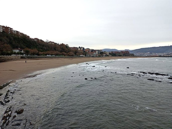 Playa de Ereaga, en Getxo (Bizkaia)