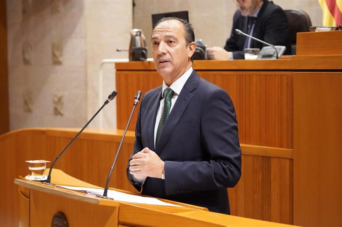 José Luis Bancalero es el consejero de Sanidad del Gobierno de Aragón.