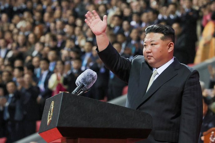 Imagen de archivo del líder norcoreano, Kim Jong Un. 