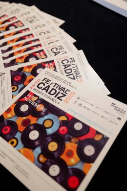 Folleto del Festival de Música Española de Cádiz.
