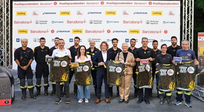 Presentación de la 26 Vueling Cursa Bombers Barcelona.