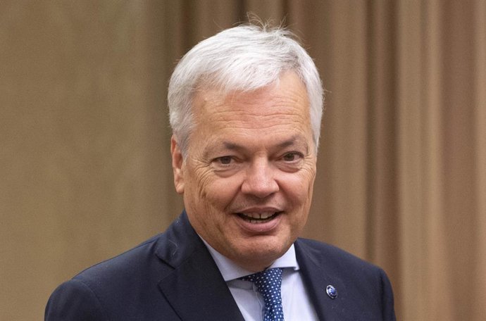 Archivo - Arquivo - O Comissário Europeu para a Justiça, Didier Reynders, comparece perante a Comissão Mista da União Europeia, no Congresso dos Deputados, em 29 de setembro de 2022, em Madri (Espanha). Durante sua audiência, ele discutiu o relatório