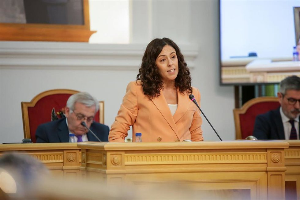 Archivo - La portavoz del equipo de Gobierno, Noelia de la Cruz, en una foto de archivo.