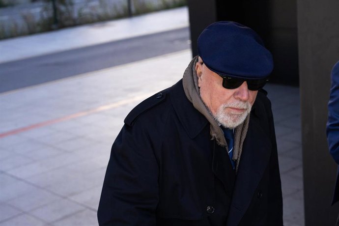 El comisario jubilado José Manuel Villarejo en los juzgados de Andorra.