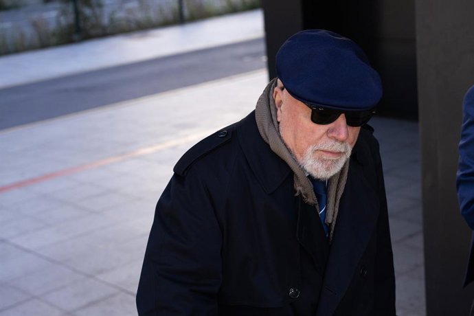 El comissari jubilat José Manuel Villarejo en els jutjats d'Andorra.