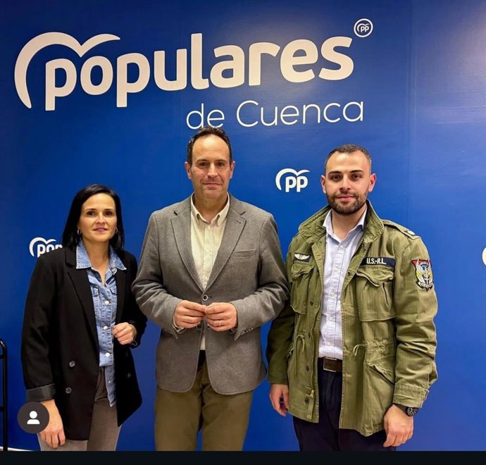 Martín Lapeña será el secretario general del PP de Cuenca y Raquel Oliver la portavoz.