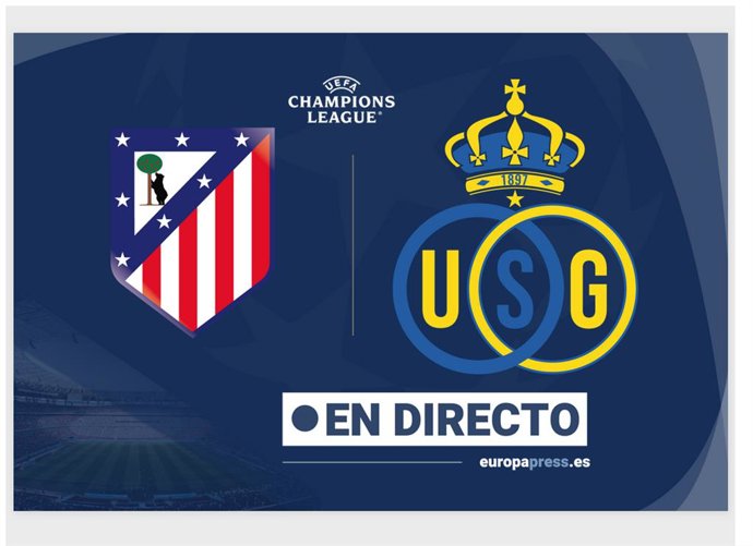 Onces Iniciales confirmados: Atlético de Madrid - Union St.Gilloise: resumen y estadísticas del partido de la jornada 4 de Champions