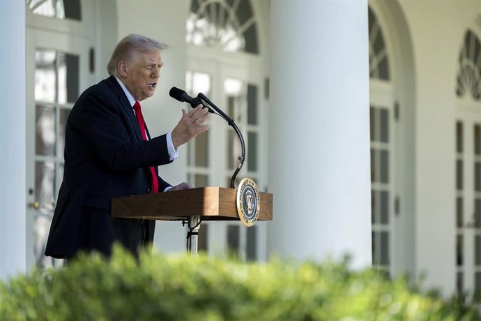 El presidente de EEUU, Donald Trump