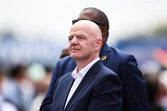 Archivo - Gianni Infantino, presidente de la FIFA.