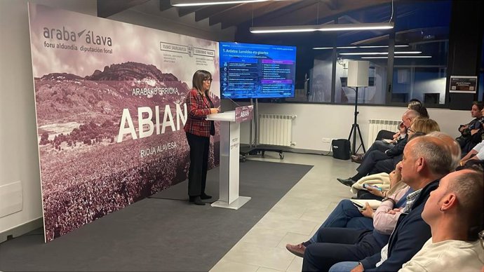 Presentación del programa ABIAN en Yécora (Álava)