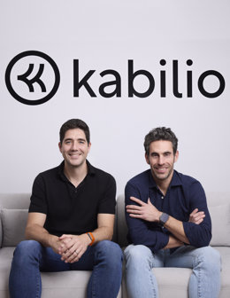 Archivo - Los fundadores de Kabilio, Jose Ojeda y Álex Valls.
