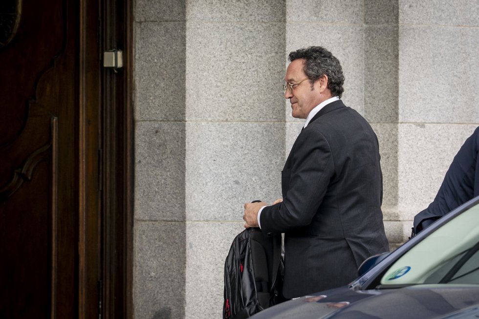 El fiscal general del Estado, Álvaro García Ortiz, , a su llegada la segunda jornada del juicio al fiscal general del Estado, en el Tribunal Supremo, a 5 de noviembre de 2025, en Madrid (España).