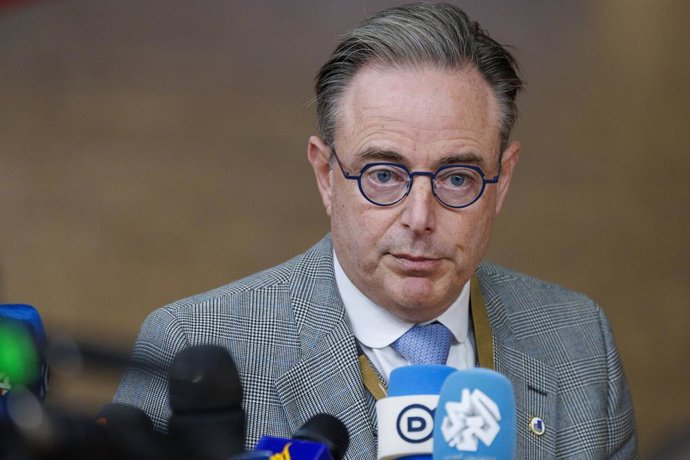 O primeiro-ministro da Bélgica, Bart de Wever, em uma foto de arquivo.