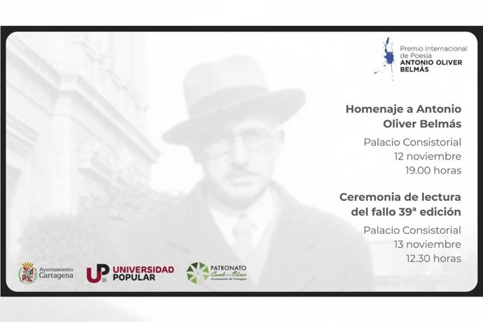 Cartel de los eventos