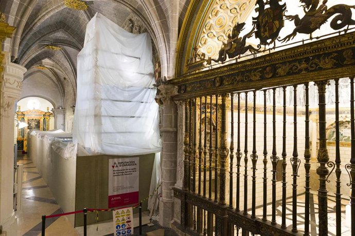 Restauración de la capilla de Santiago en la Catedral de Tarazona.