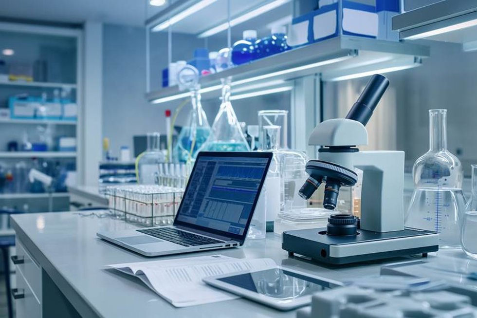 Imagen de archivo de un laboratorio.