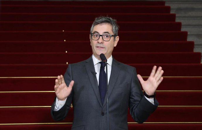 El ministro de Presidencia, Justicia y Relaciones con las Cortes, Félix Bolaños