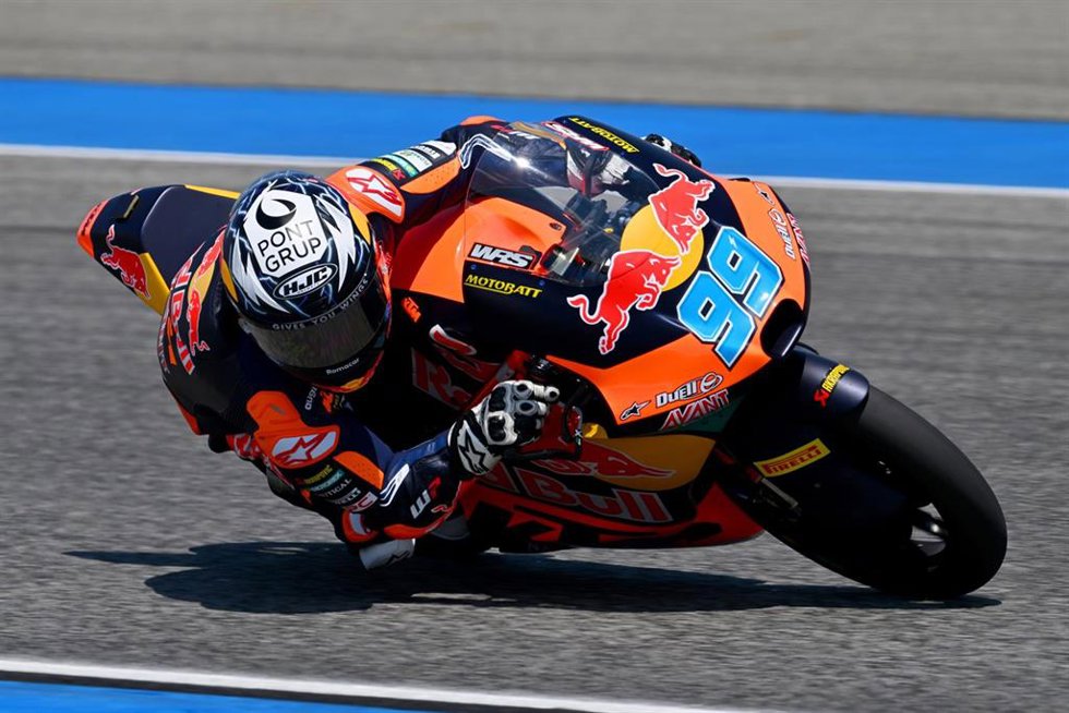 Archivo - El piloto español José Antonio Rueda durante el Gran Premio de Tailandia 2025