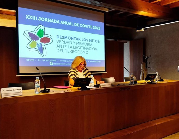 La presidenta del Colectivo de Víctimas del Terrorismo (Covite), Consuelo Ordóñez