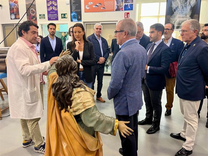 El Centro de Restauración intervendrá las imágenes secundarias del paso del Cristo del Perdón de Murcia