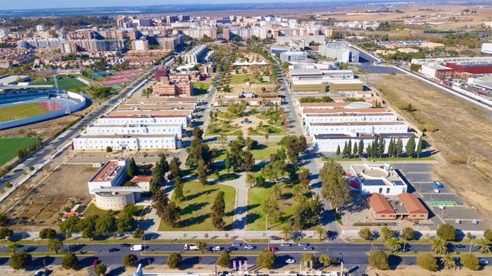 Campus de El Carmen de la Universidad de Huelva.