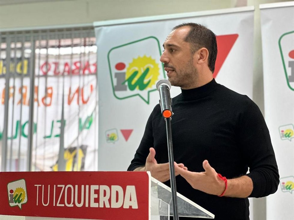 Archivo - El coordinador provincial de IU Córdoba, Sebastián Pérez.